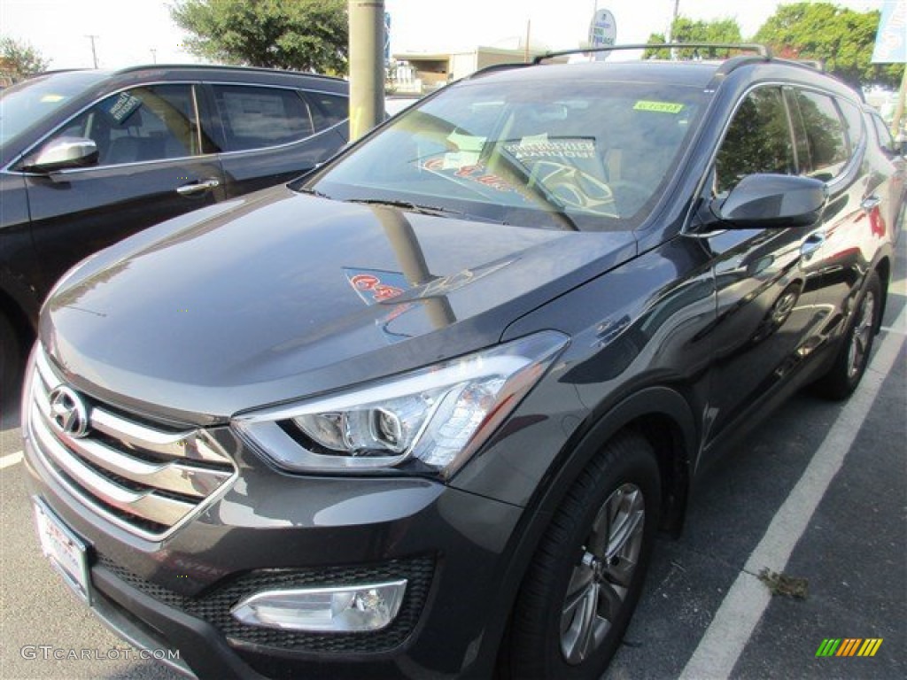 2016 Santa Fe Sport  - Platinum Graphite / Beige photo #2