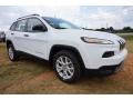 Bright White 2016 Jeep Cherokee Latitude Exterior