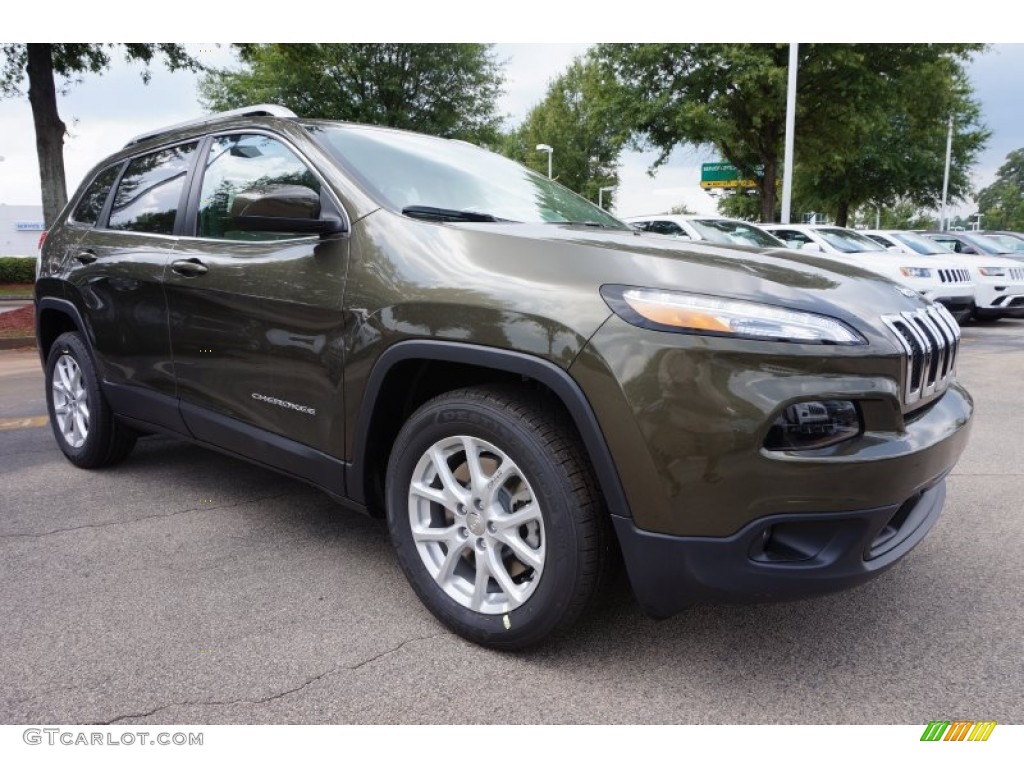 ECO Green Pearl 2016 Jeep Cherokee Latitude Exterior Photo #106344194