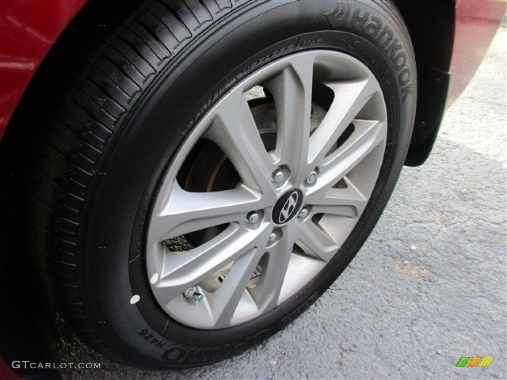 2016 Elantra SE - Red / Beige photo #3