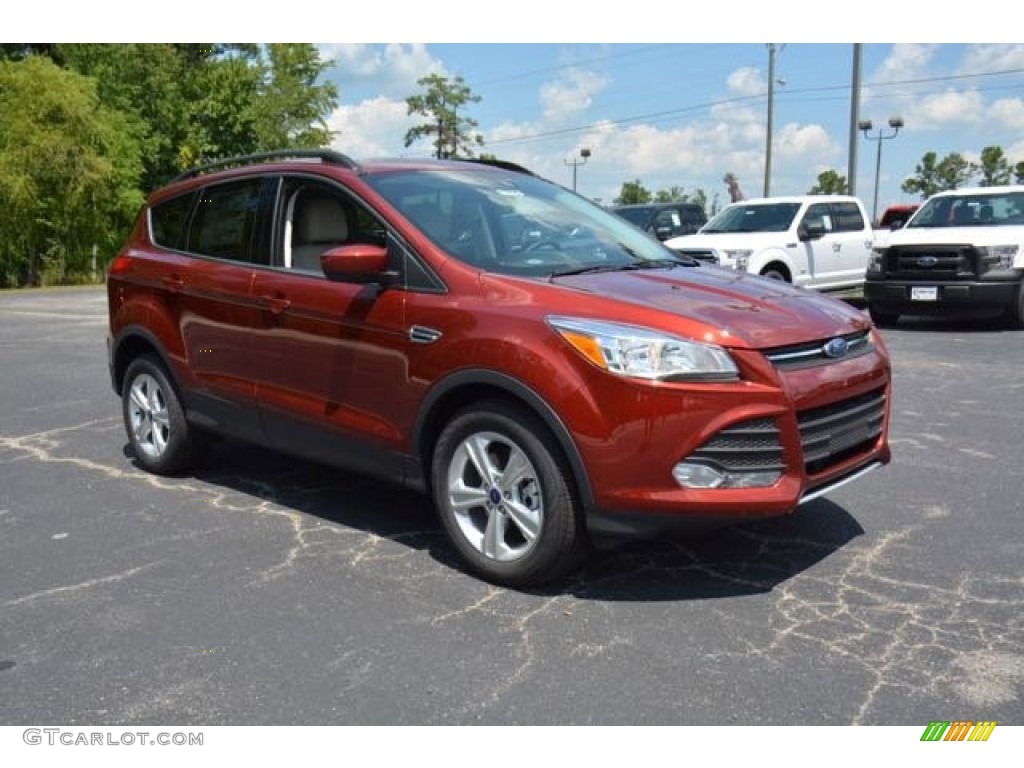 Sunset Metallic 2016 Ford Escape SE Exterior Photo #106344396