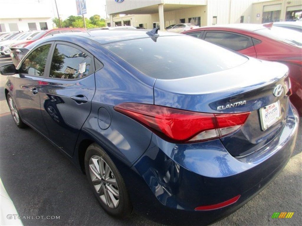 2016 Elantra SE - Blue / Black photo #4