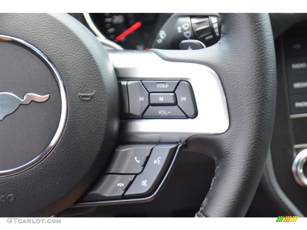 2015 Mustang V6 Coupe - Oxford White / Ebony photo #21