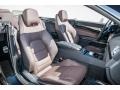 Chestnut Brown/Black Interior Photo for 2016 Mercedes-Benz E #106345538