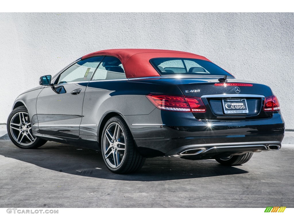 2016 E 400 Cabriolet - Obsidian Black Metallic / Chestnut Brown/Black photo #3