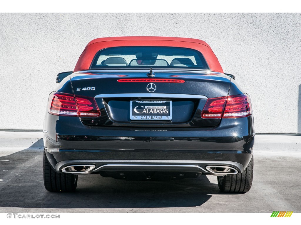 2016 E 400 Cabriolet - Obsidian Black Metallic / Chestnut Brown/Black photo #4