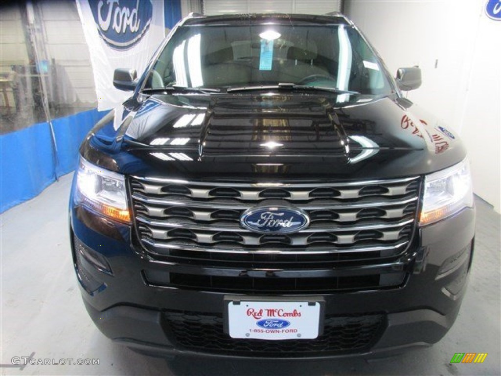 2016 Explorer FWD - Shadow Black / Medium Light Camel photo #2
