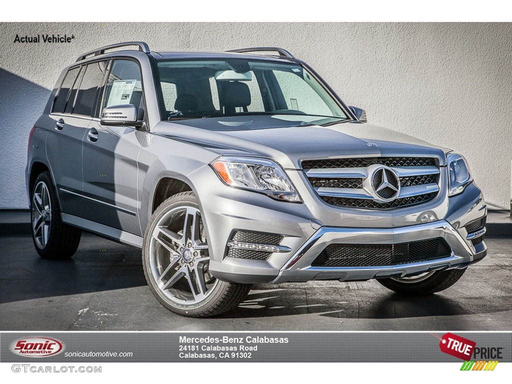 2015 GLK 350 - Paladium Silver Metallic / Black photo #1