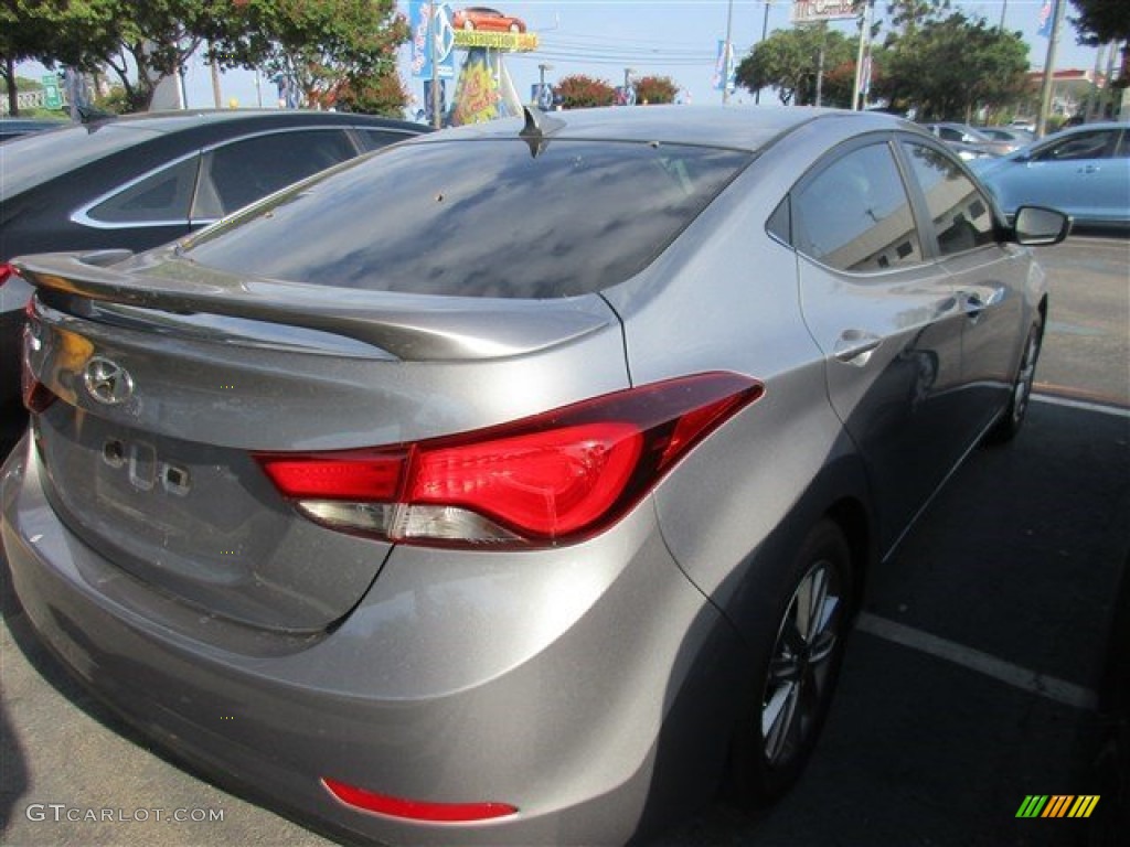 2015 Elantra SE Sedan - Titanium Gray Metallic / Black photo #6