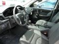 Ebony 2016 Chevrolet Traverse LTZ AWD Interior Color