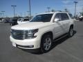 2015 White Diamond Tricoat Chevrolet Tahoe LTZ 4WD  photo #2