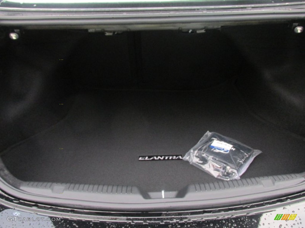 2016 Elantra Value Edition - Phantom Black / Black photo #15