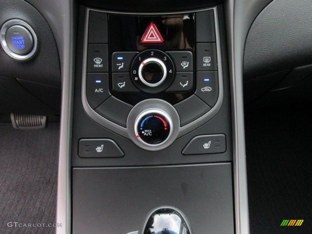 2016 Elantra Value Edition - Phantom Black / Black photo #27