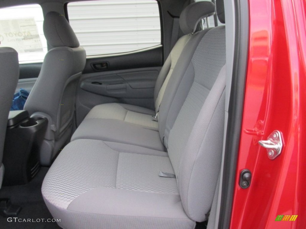 Graphite Interior 2015 Toyota Tacoma V6 PreRunner Double Cab Photo #106353521