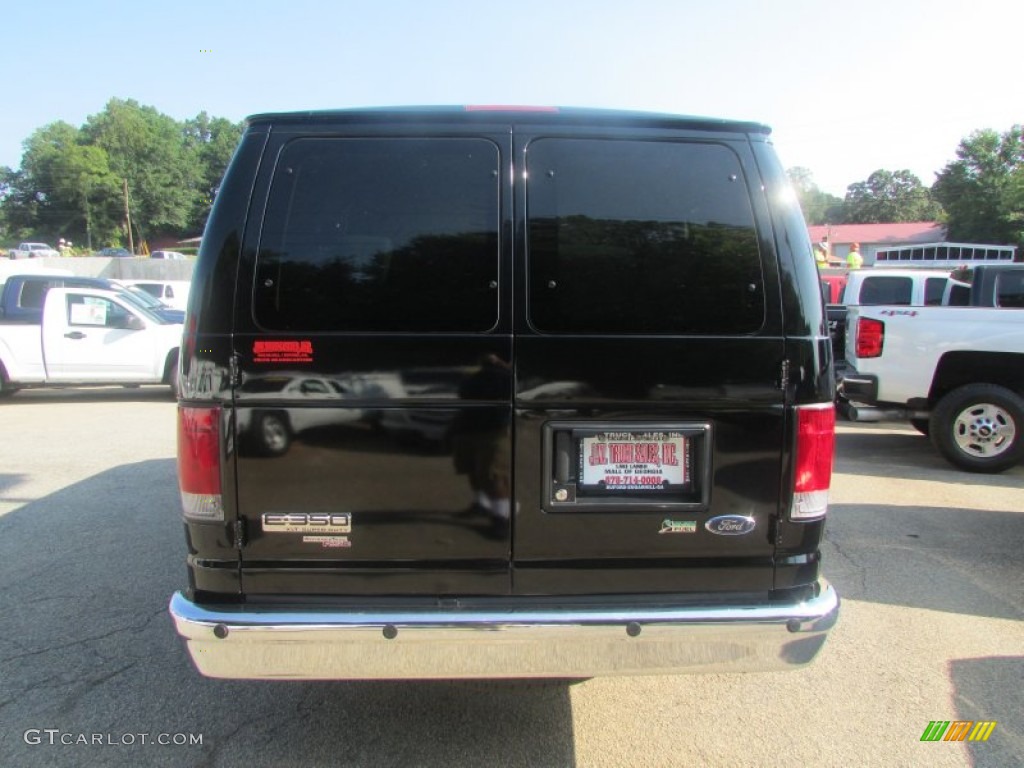 2013 E Series Van E350 XLT Extended Passenger - Dark Blue Pearl / Medium Flint photo #10