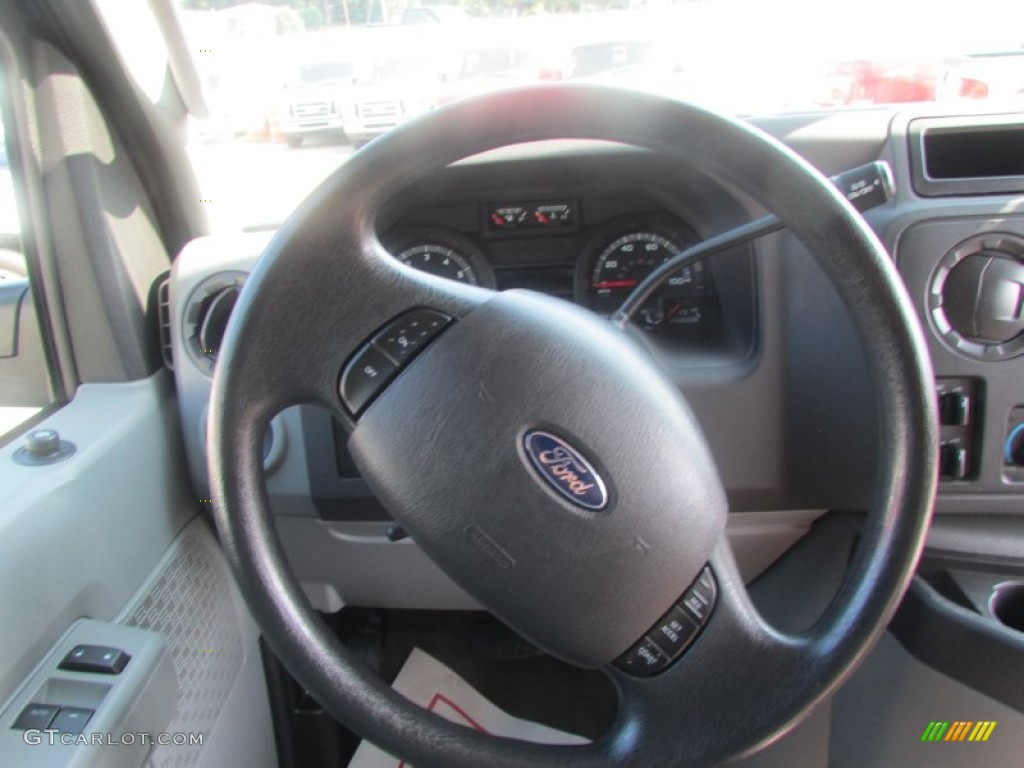 2013 E Series Van E350 XLT Extended Passenger - Dark Blue Pearl / Medium Flint photo #38