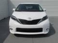 2015 Super White Toyota Sienna SE  photo #8