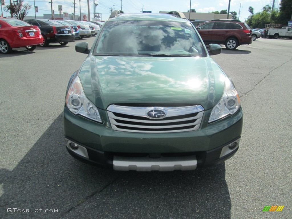 2011 Outback 2.5i Limited Wagon - Cypress Green Pearl / Warm Ivory photo #3