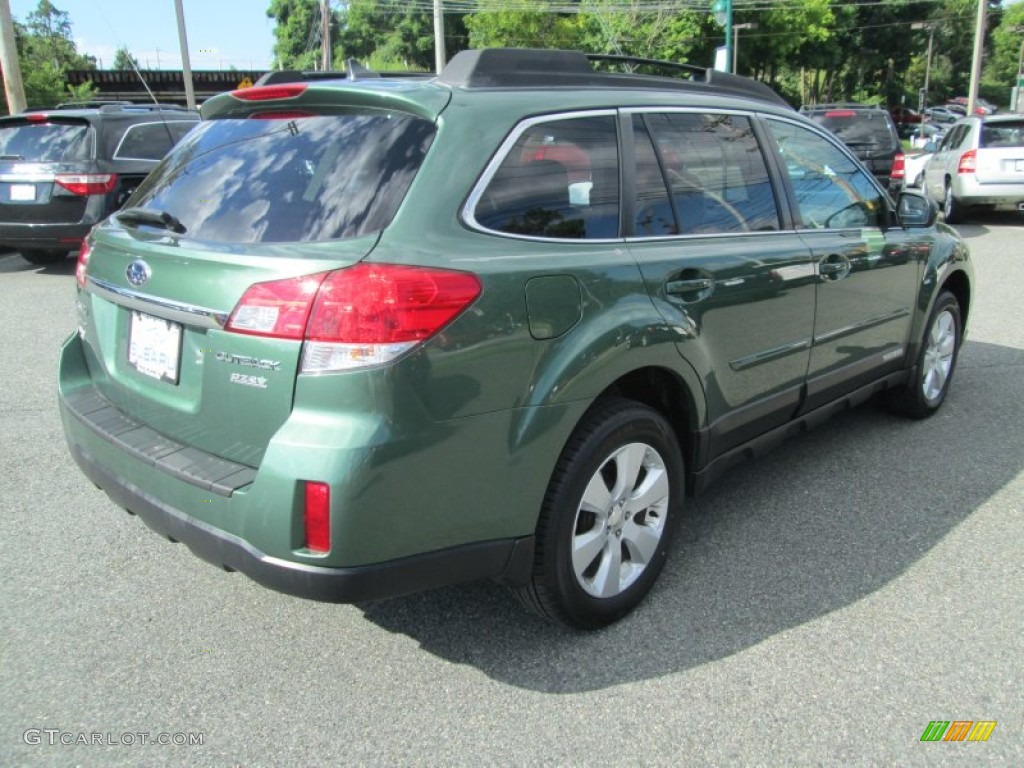 2011 Outback 2.5i Limited Wagon - Cypress Green Pearl / Warm Ivory photo #6