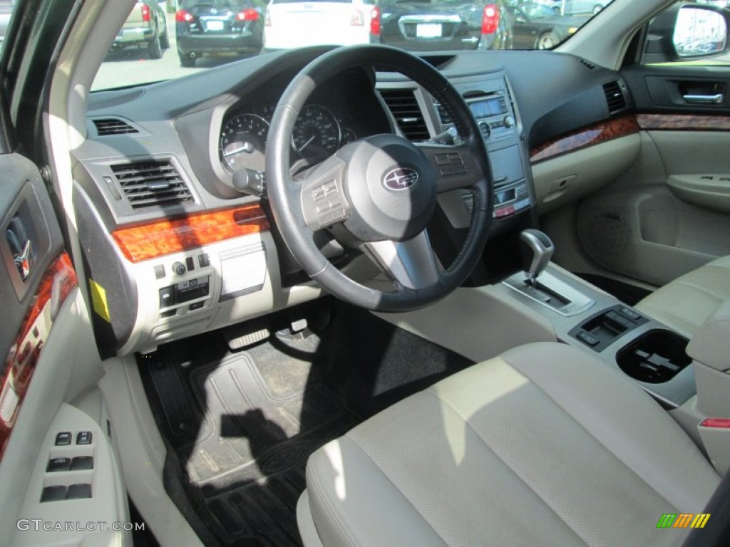 2011 Outback 2.5i Limited Wagon - Cypress Green Pearl / Warm Ivory photo #10