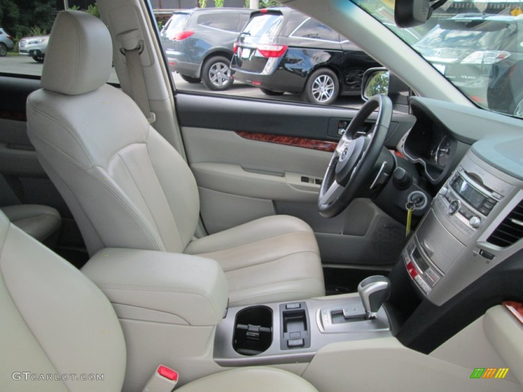 2011 Outback 2.5i Limited Wagon - Cypress Green Pearl / Warm Ivory photo #15