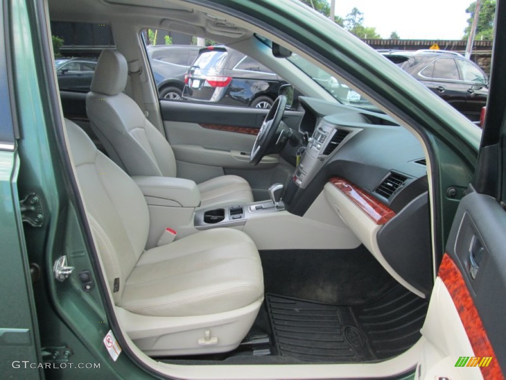 2011 Outback 2.5i Limited Wagon - Cypress Green Pearl / Warm Ivory photo #17