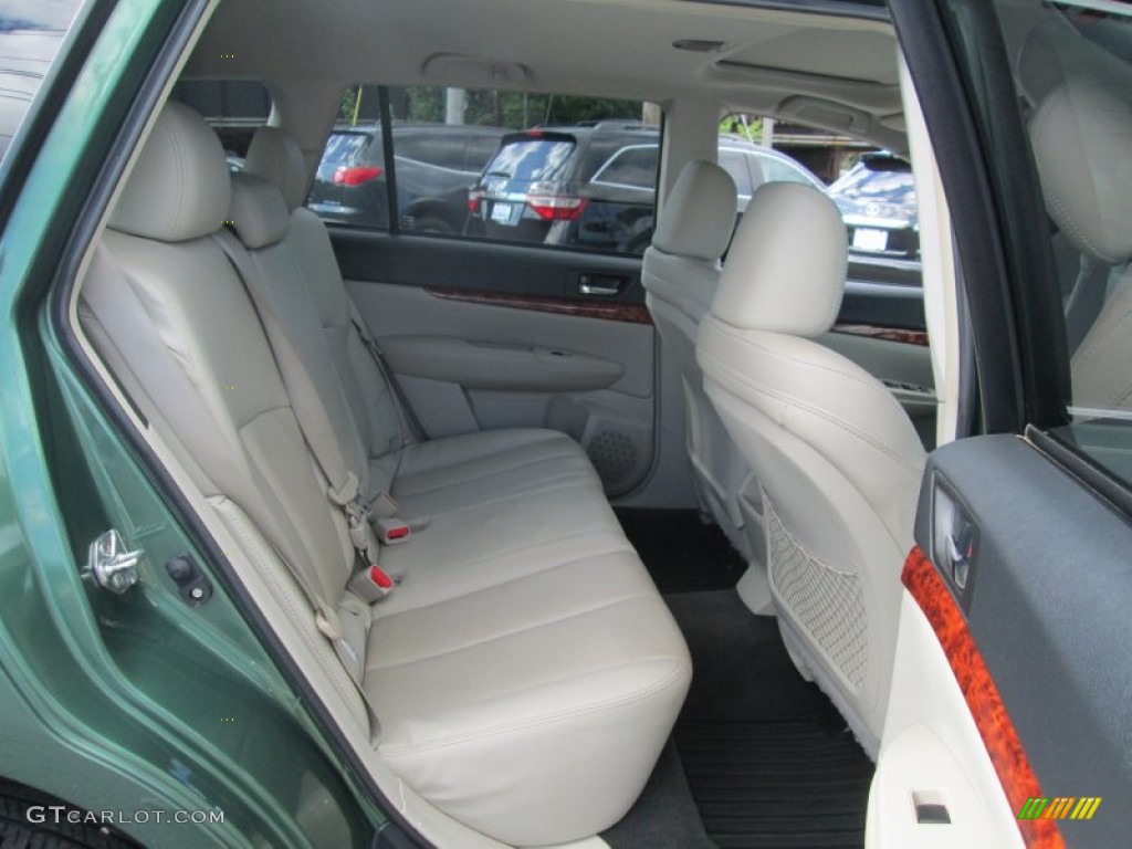 2011 Outback 2.5i Limited Wagon - Cypress Green Pearl / Warm Ivory photo #18