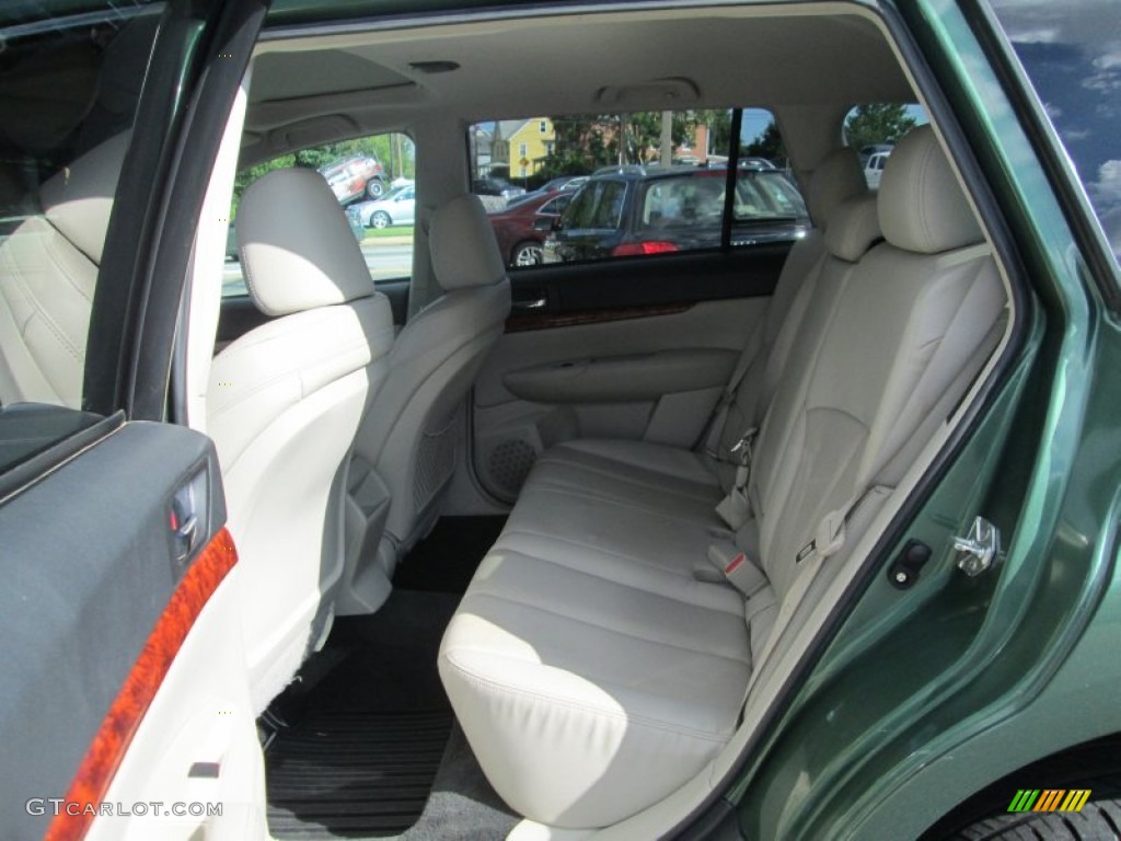 2011 Outback 2.5i Limited Wagon - Cypress Green Pearl / Warm Ivory photo #21