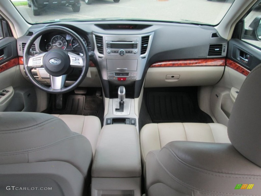 2011 Outback 2.5i Limited Wagon - Cypress Green Pearl / Warm Ivory photo #24