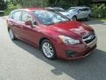 Front 3/4 View of 2014 Impreza 2.0i Premium 5 Door