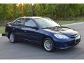 Eternal Blue Pearl 2005 Honda Civic LX Sedan Exterior