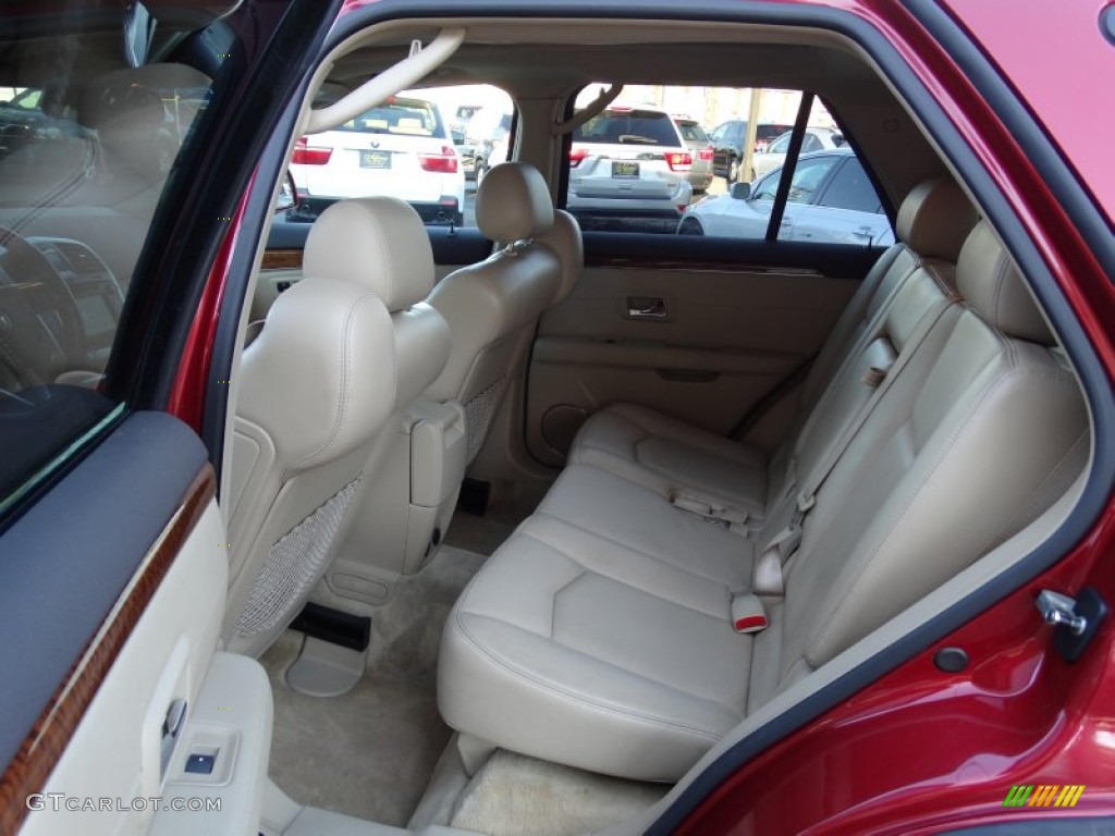 2008 SRX 4 V6 AWD - Crystal Red / Cashmere/Cocoa photo #13