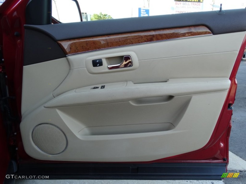2008 SRX 4 V6 AWD - Crystal Red / Cashmere/Cocoa photo #14