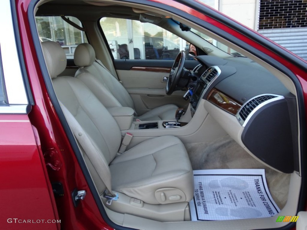 2008 SRX 4 V6 AWD - Crystal Red / Cashmere/Cocoa photo #16