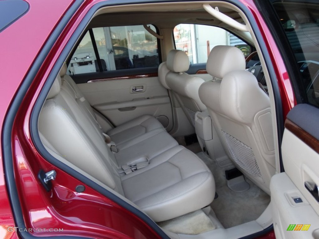 2008 SRX 4 V6 AWD - Crystal Red / Cashmere/Cocoa photo #17