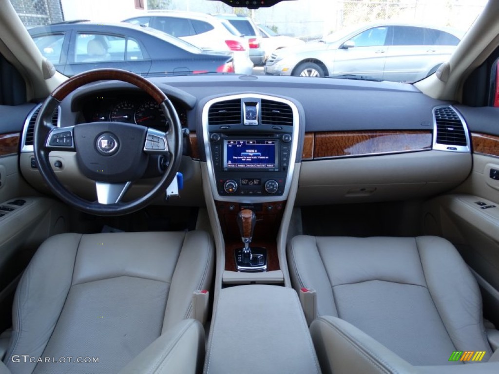 2008 SRX 4 V6 AWD - Crystal Red / Cashmere/Cocoa photo #19
