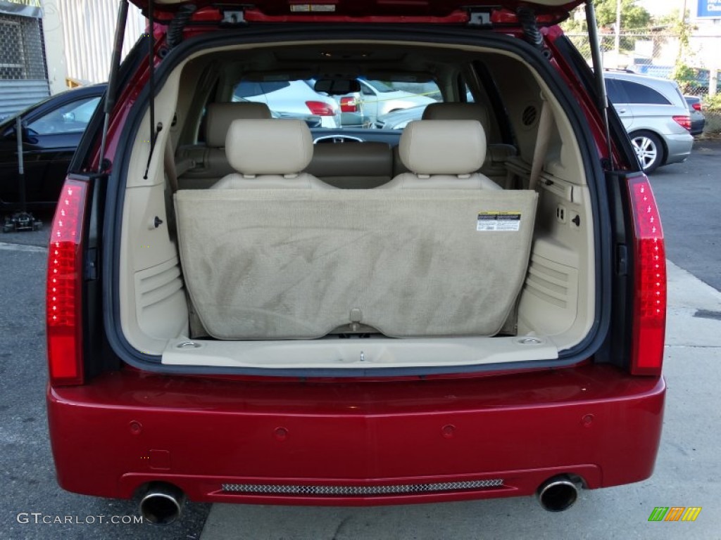 2008 SRX 4 V6 AWD - Crystal Red / Cashmere/Cocoa photo #26