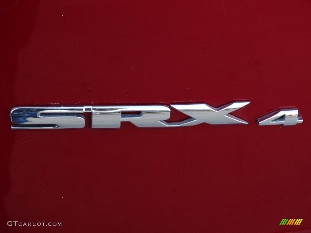 2008 SRX 4 V6 AWD - Crystal Red / Cashmere/Cocoa photo #27