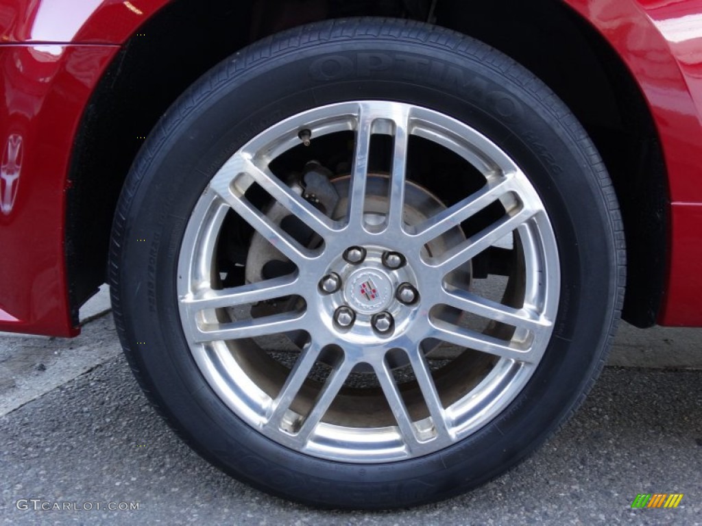 2008 SRX 4 V6 AWD - Crystal Red / Cashmere/Cocoa photo #28