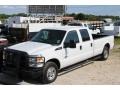 Oxford White - F250 Super Duty XL Crew Cab Photo No. 10