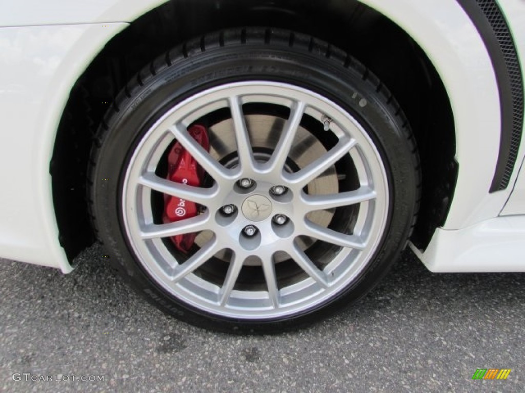 2014 Lancer Evolution GSR - Wicked White / Black photo #12