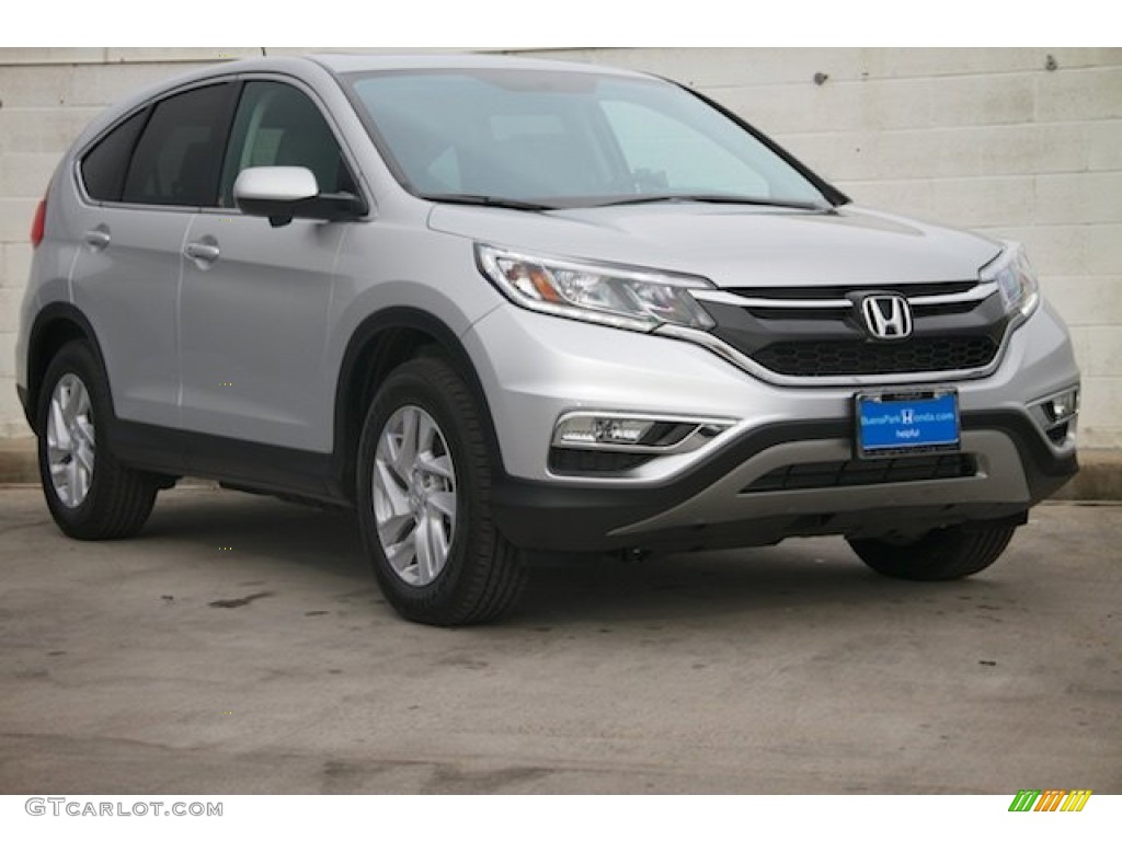 2015 CR-V EX - Alabaster Silver Metallic / Gray photo #1