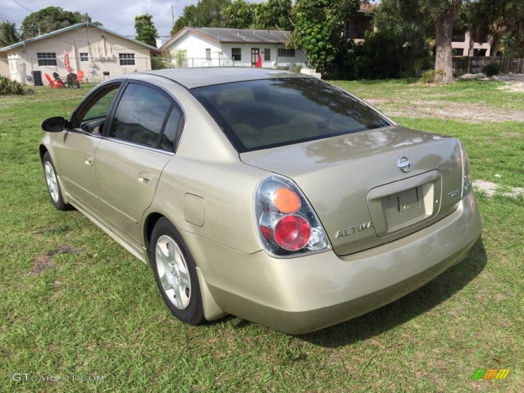 2002 Altima 2.5 S - Velvet Beige / Blond Beige photo #3