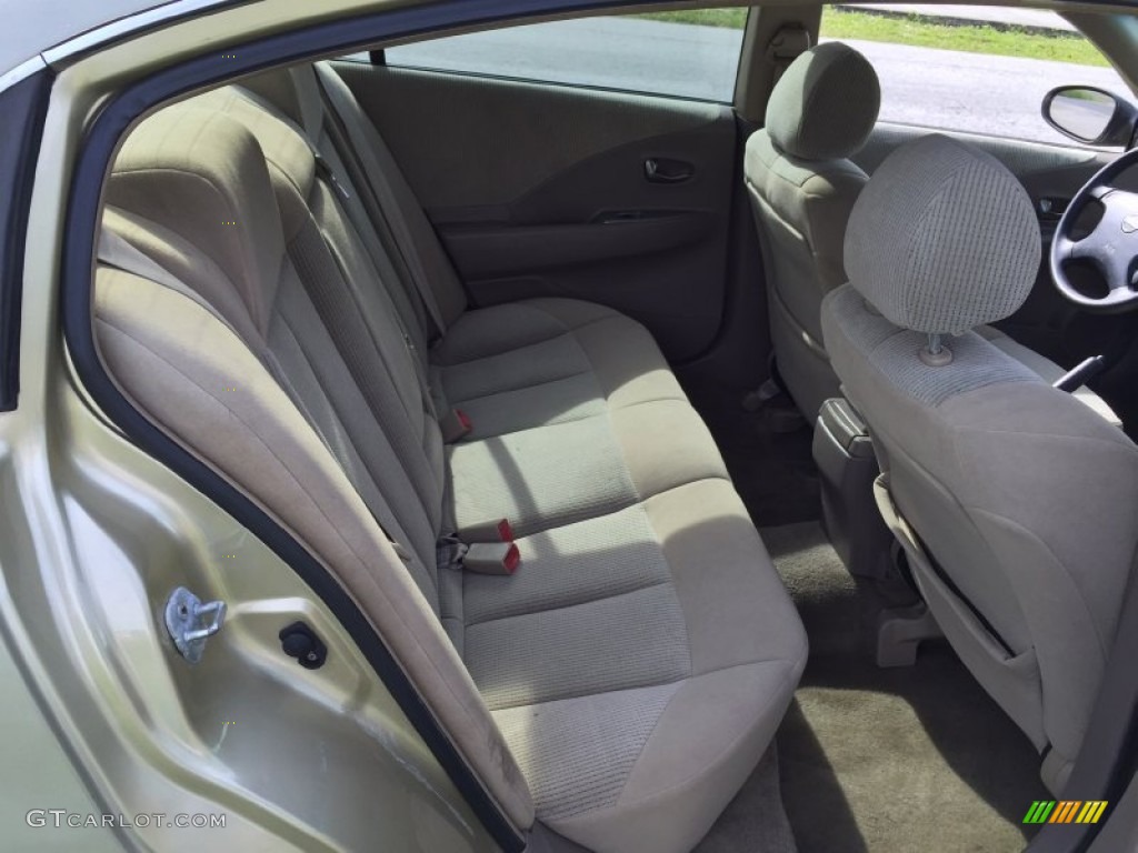 2002 Altima 2.5 S - Velvet Beige / Blond Beige photo #5