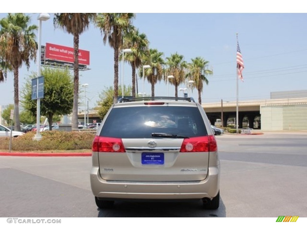 2009 Sienna XLE - Desert Sand Mica / Stone photo #6