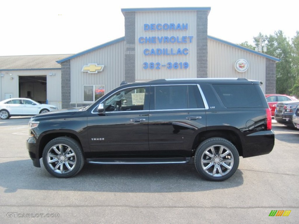 Black Chevrolet Tahoe