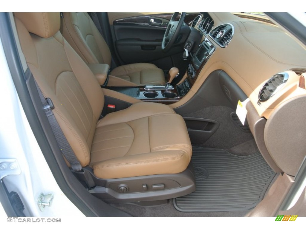 Choccachino/Cocoa Interior 2016 Buick Enclave Premium AWD Photo #106364693