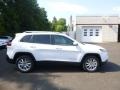 2016 Bright White Jeep Cherokee Limited 4x4  photo #9
