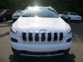 2016 Bright White Jeep Cherokee Limited 4x4  photo #11