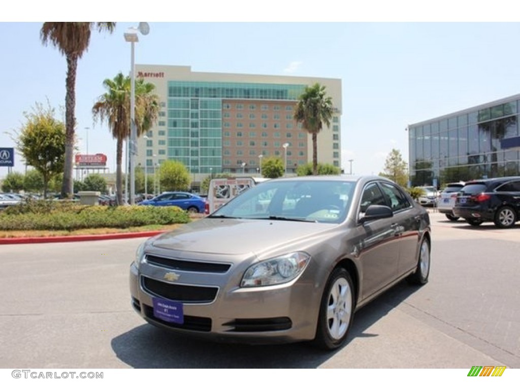 2010 Malibu LS Sedan - Mocha Steel Metallic / Cocoa/Cashmere photo #2